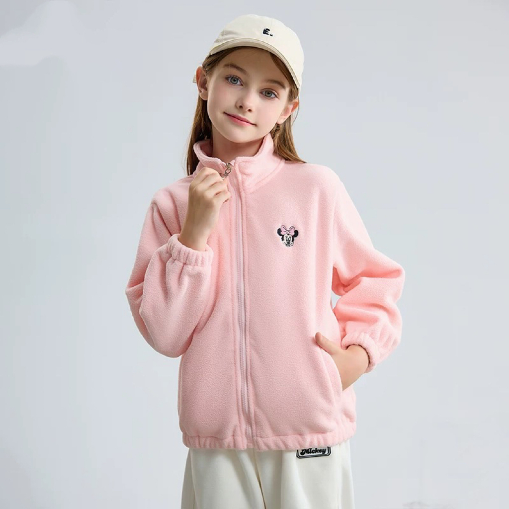 【清仓】100-160码DSN家儿童摇粒绒女童春秋冬厚实保暖百搭摇粒绒