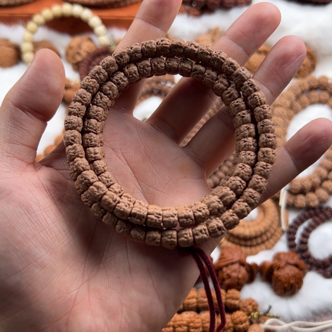 金刚菩提吊坠龙切佛手108