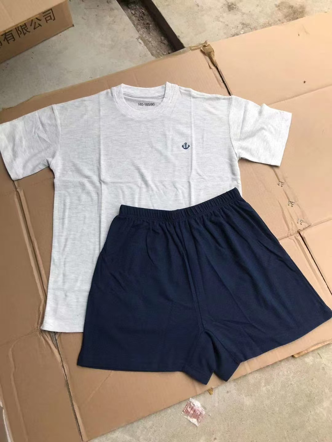 纯配 16艇用抗箘 体能 短袖短裤
