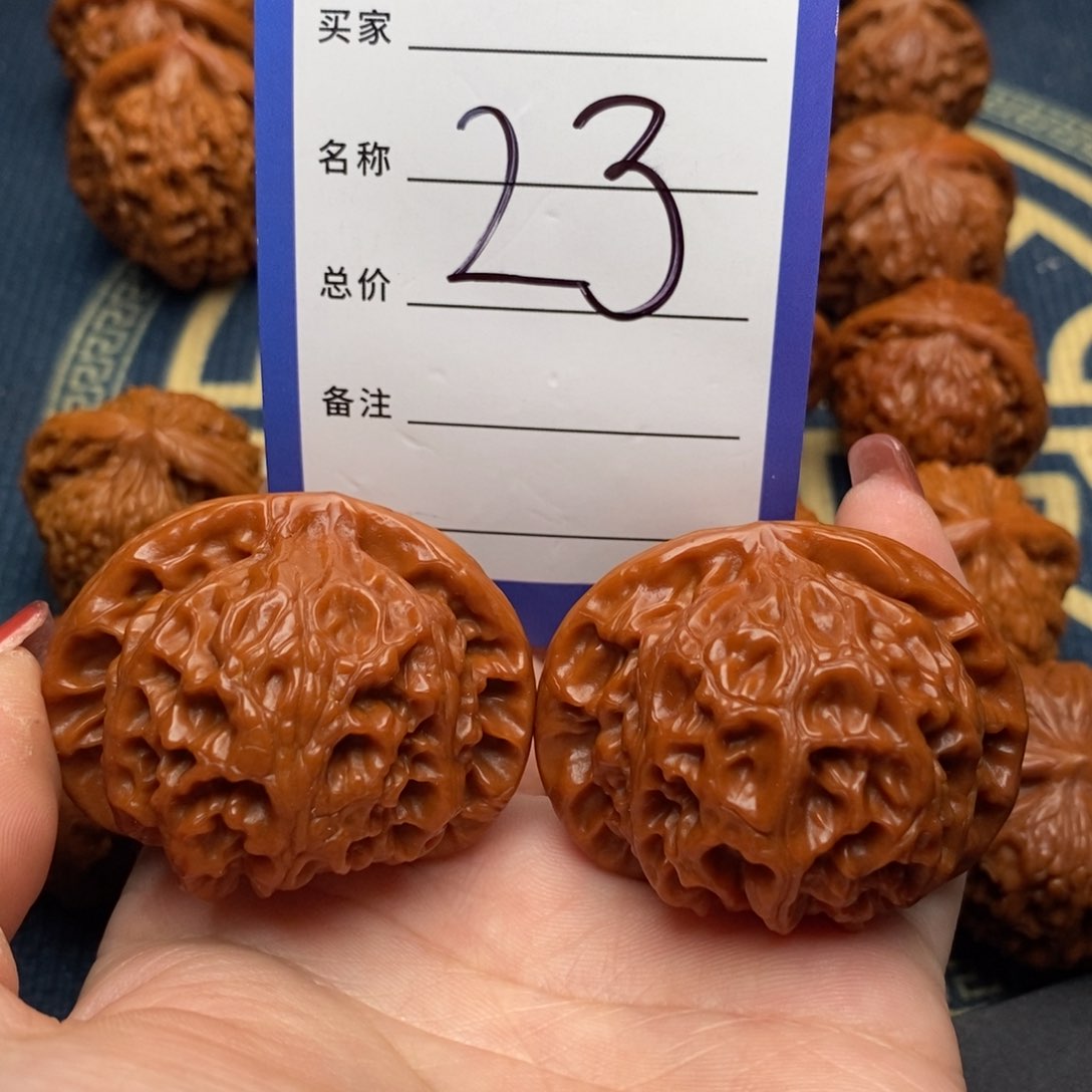 文玩核桃吊坠宫灯45