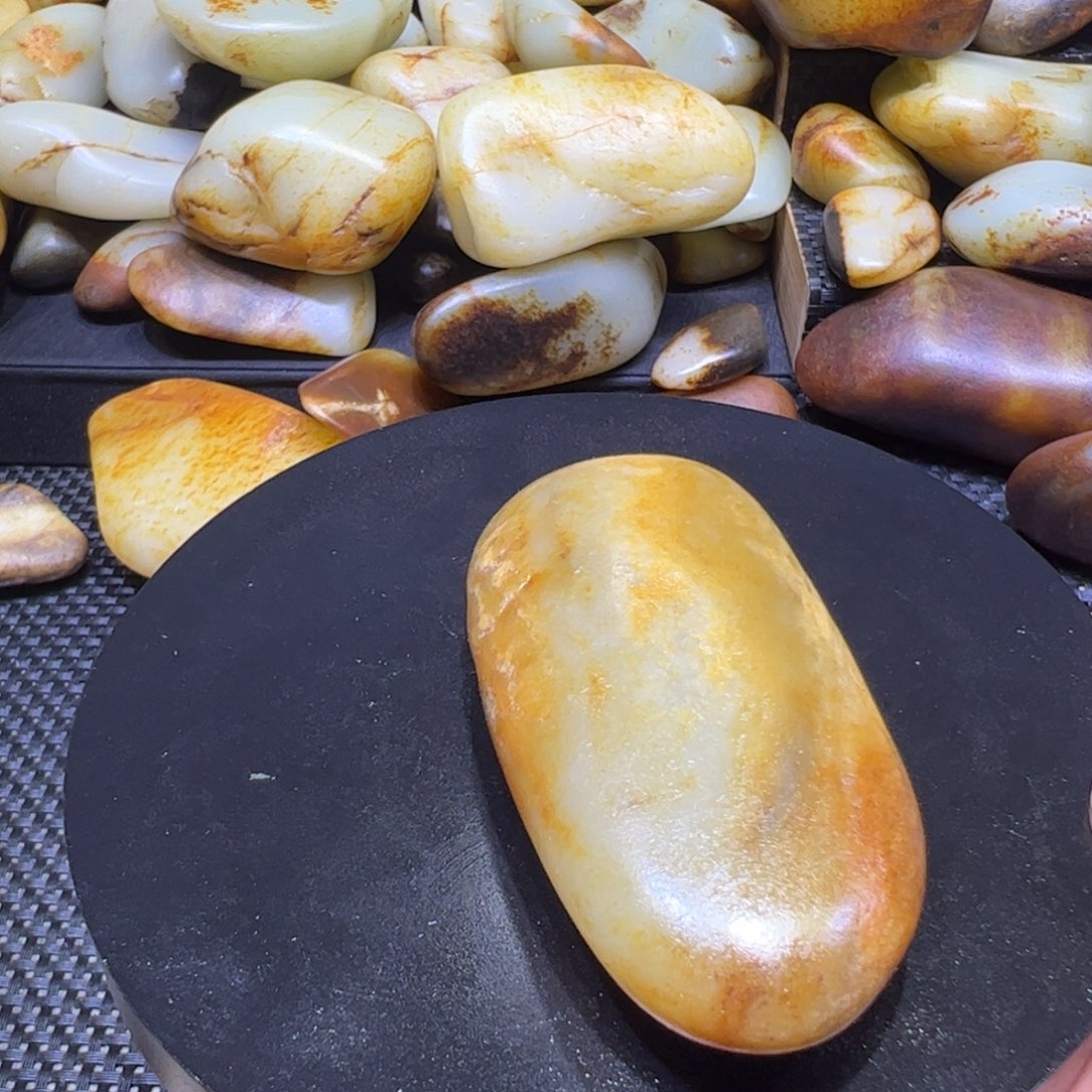 和田玉（子料）未镶嵌颈饰星*121