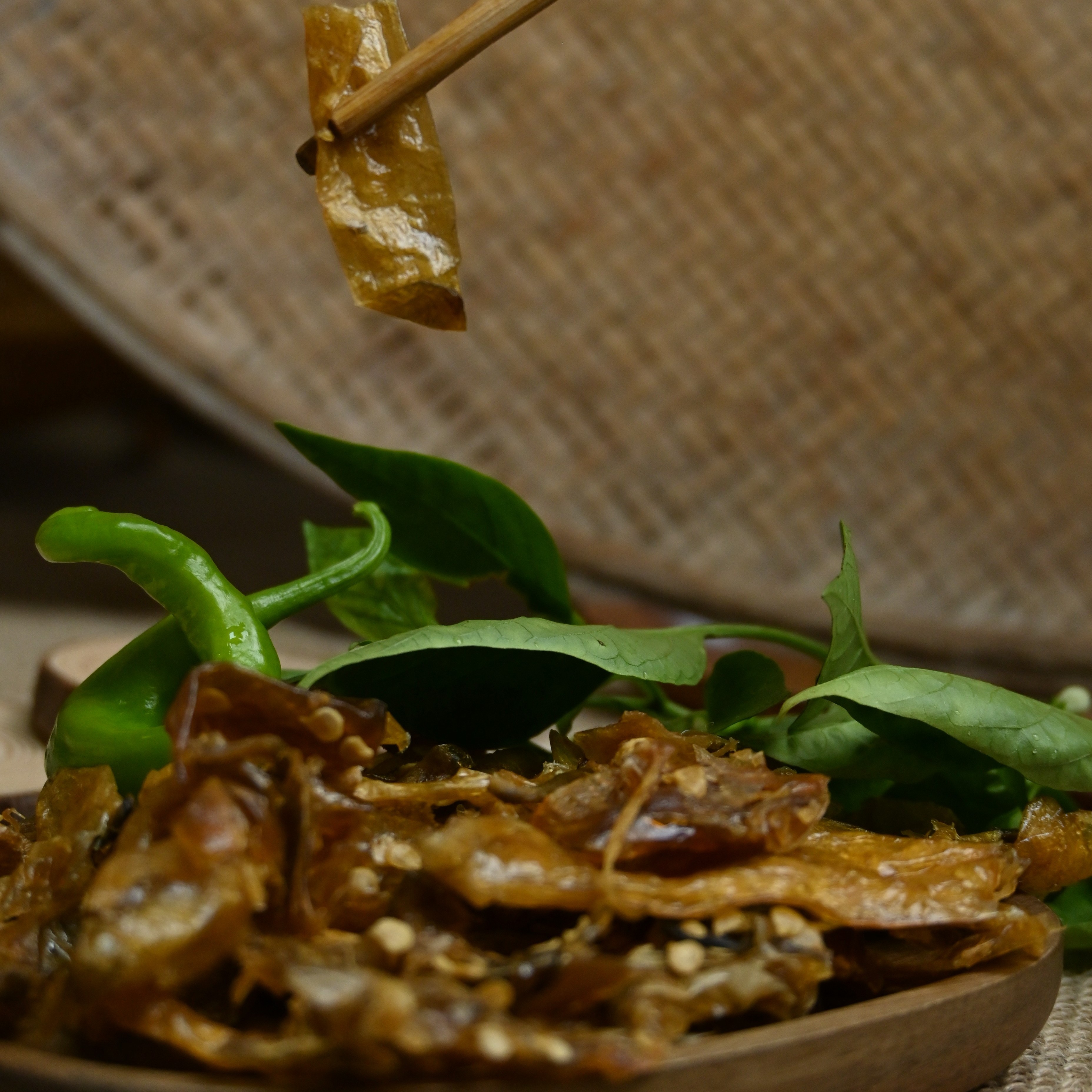 承味乡情土特产干辣椒青红辣椒手工制作农家自晒无添加无防腐剂