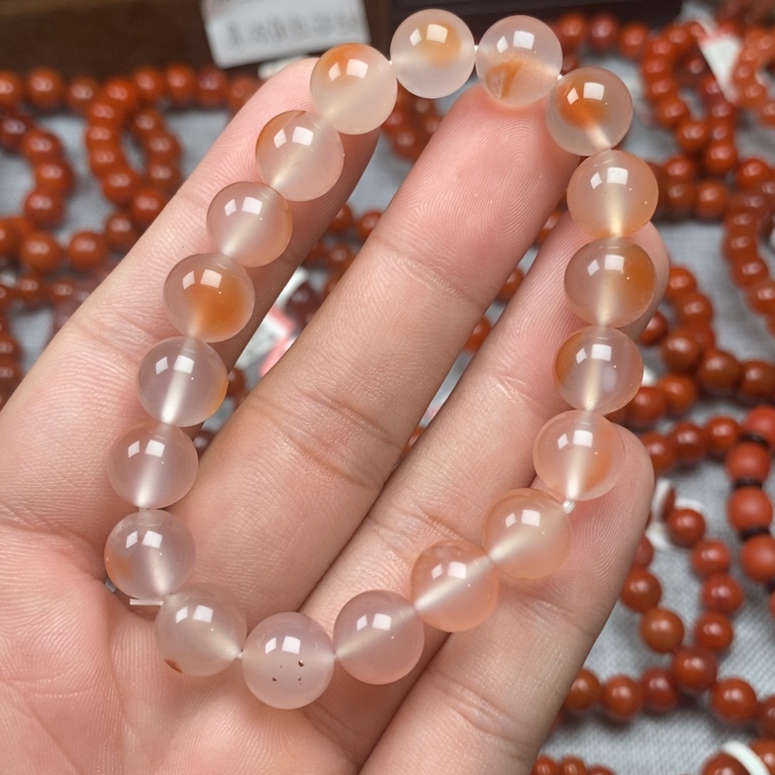 未镶嵌手串南红玛瑙10mm