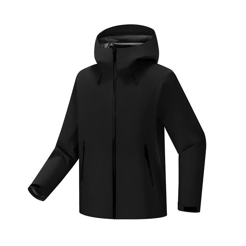 户外冲锋衣2515男三层压胶硬壳单层鸟特隆同款面料无标平替冲锋衣