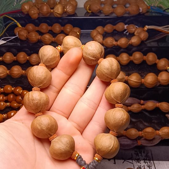 手串/手链橄榄核橄榄核三花铁蒜手串2.2
