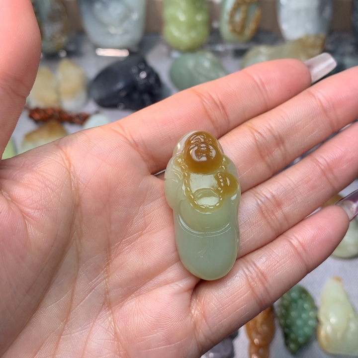 和田玉挂件未镶嵌