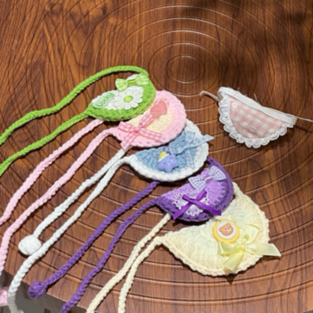 大熊猫挂件定制可爱围兜手工缝制精美一件