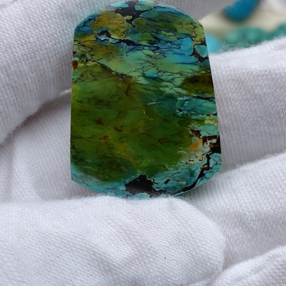 绿松石未镶嵌珠珠