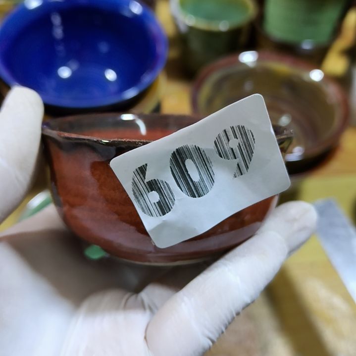 ·***瓷片磁州窑五厂盘碗壶杯有瑕疵