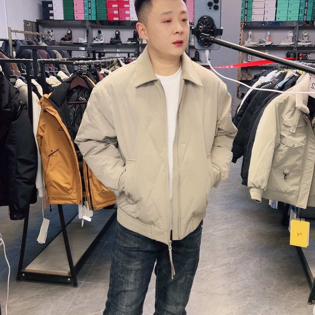 货号9927羽绒服男