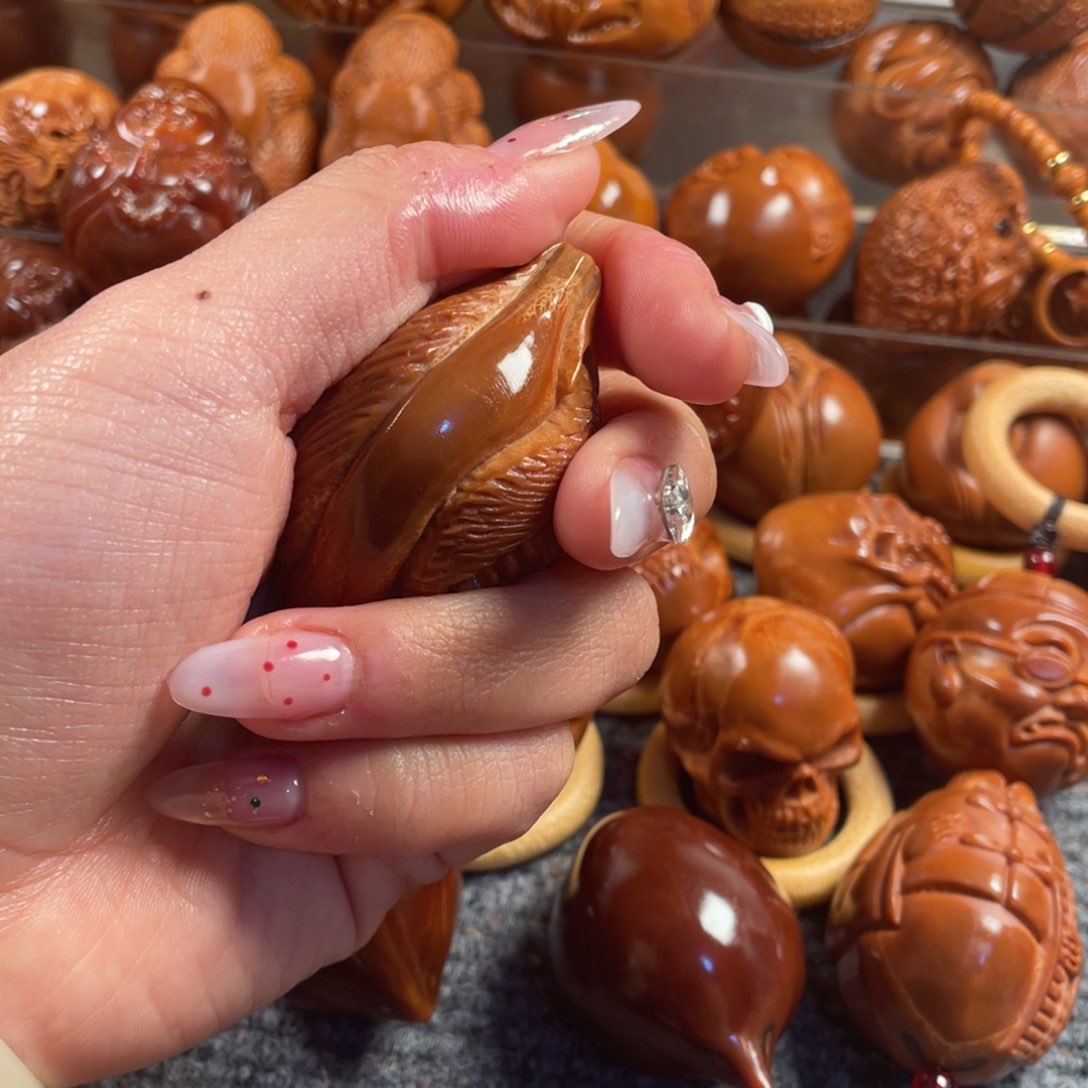 橄榄核手串/手链馒头花苞