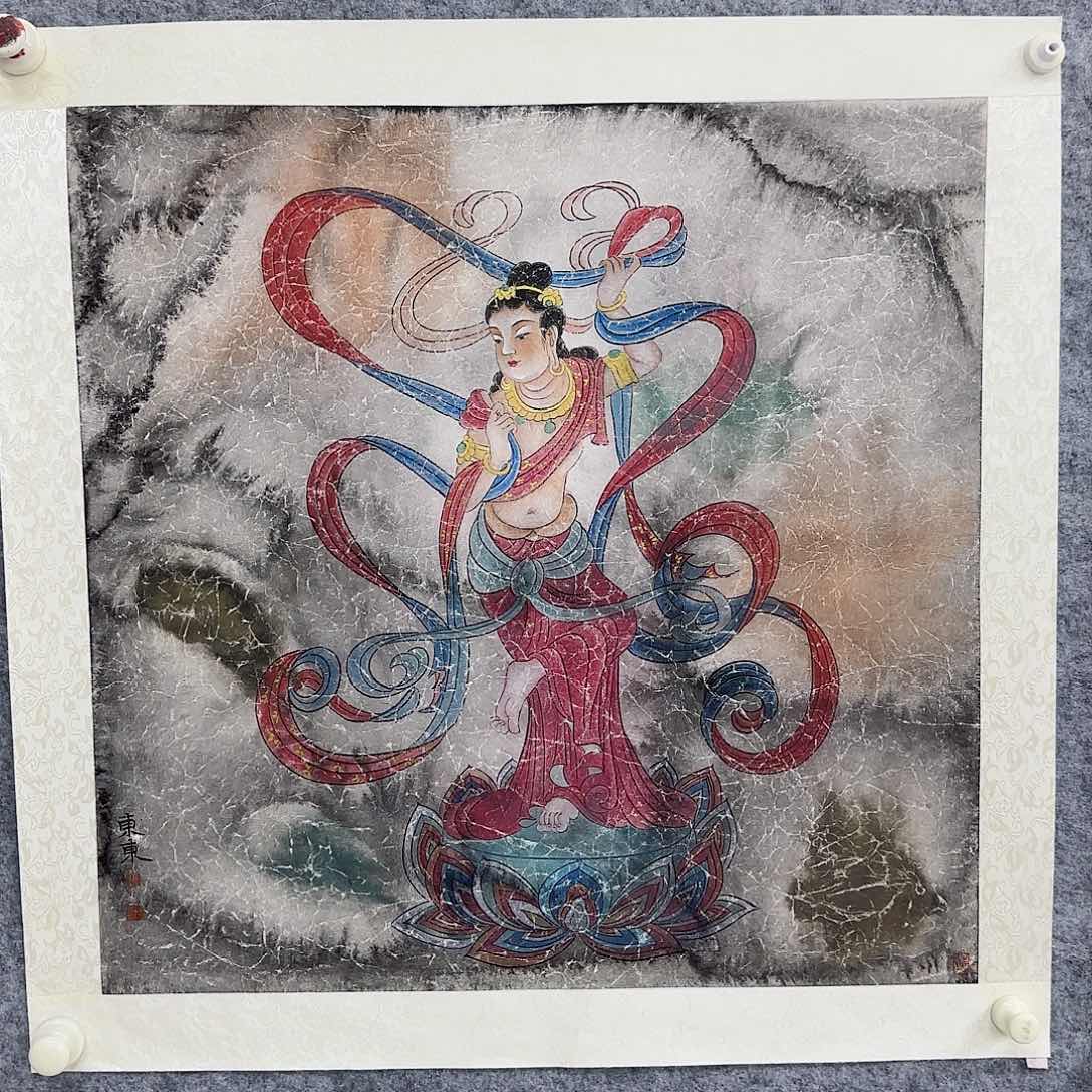 国画艺术家的作品