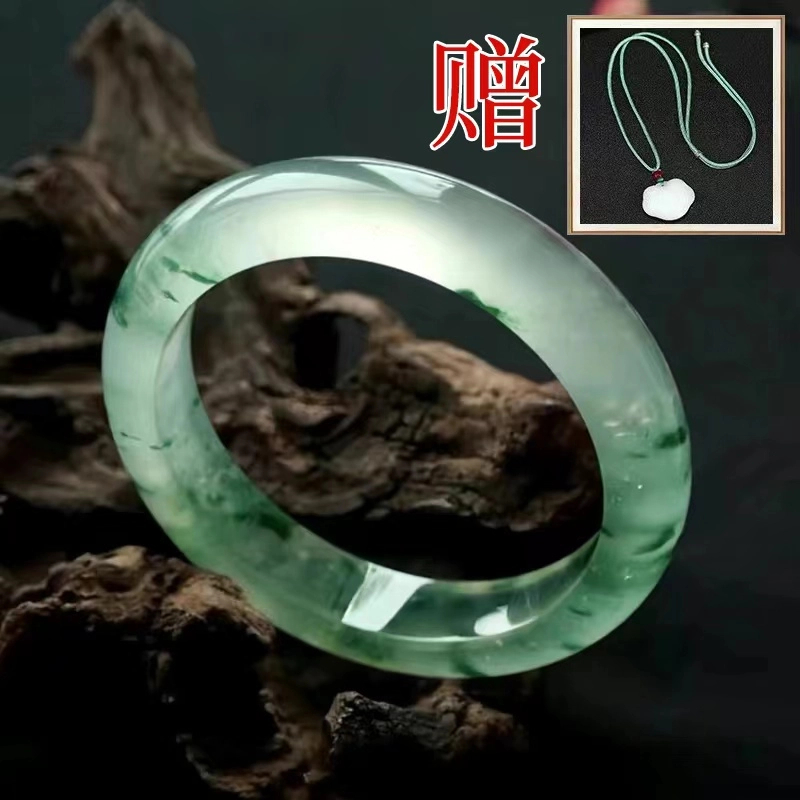 新中式冰飘花手镯【赠礼盒】