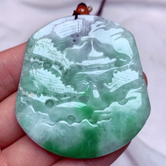 翡翠吊坠(不含链)未镶嵌