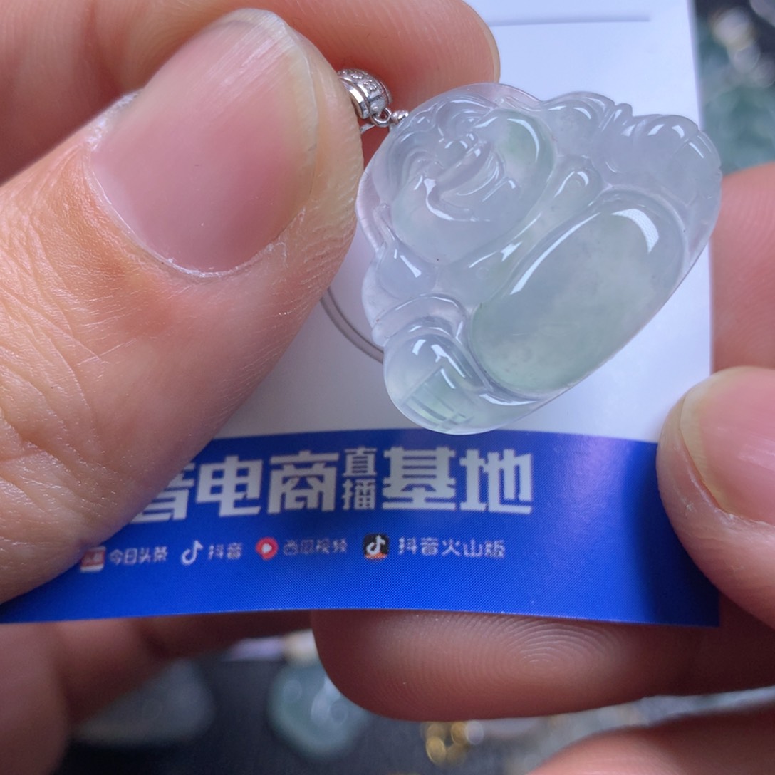 【闪购商品】翡翠颈饰18K金镶嵌翡翠