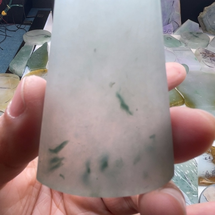 翡翠未镶嵌吊坠(不含链)翡翠料子