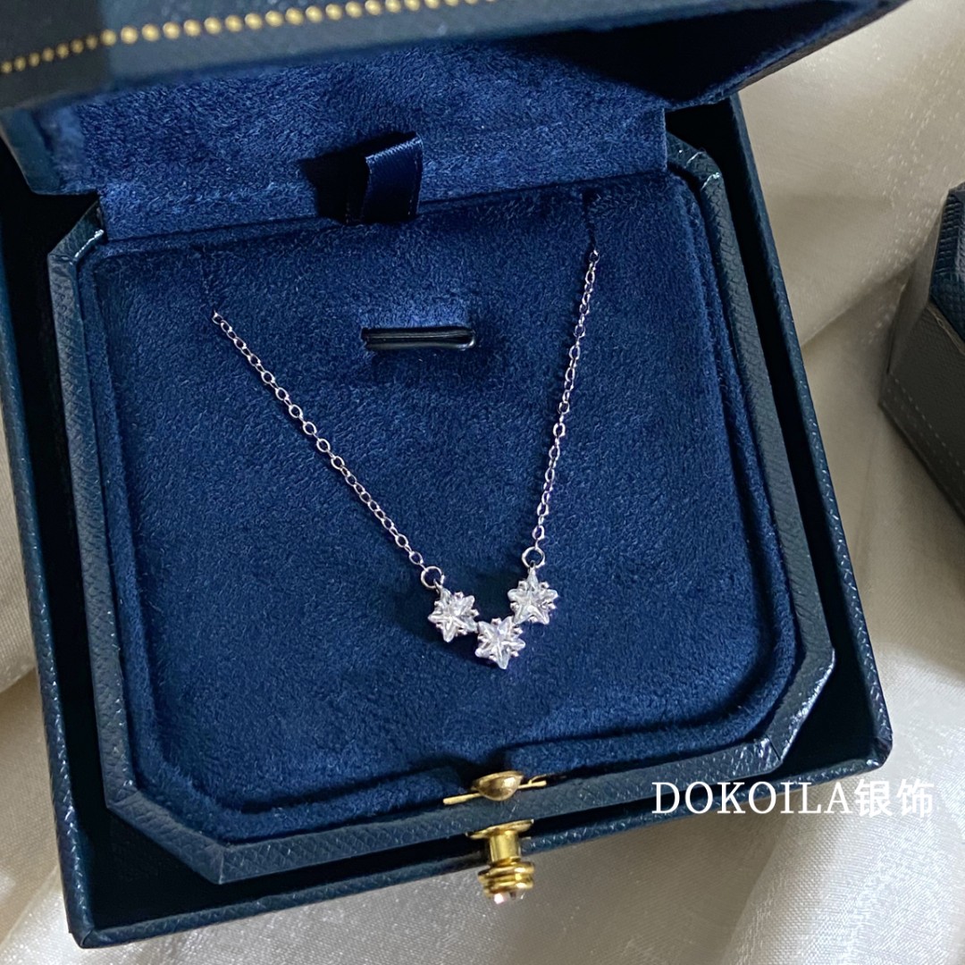 坠链均925银 纯银星星项链女轻奢小众2025新款爆款情人节生日礼物