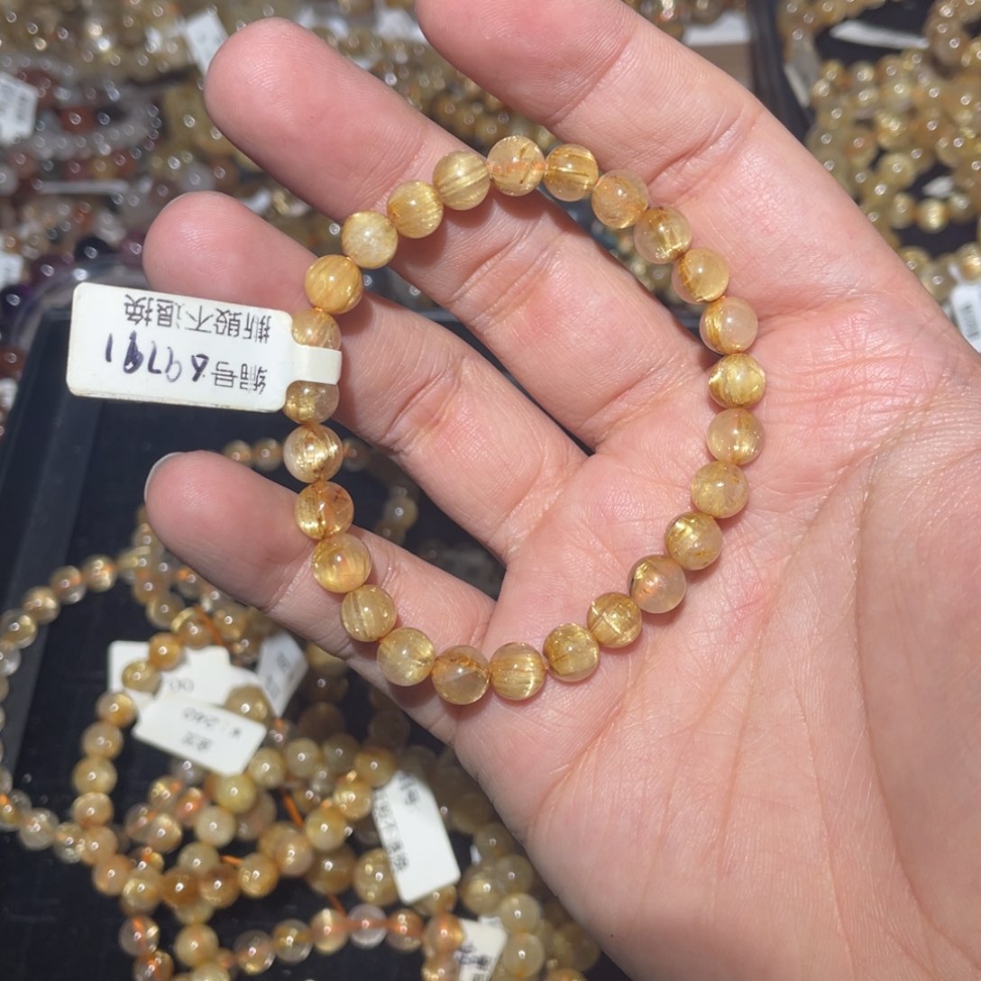 水晶手链未镶嵌最**梅手链