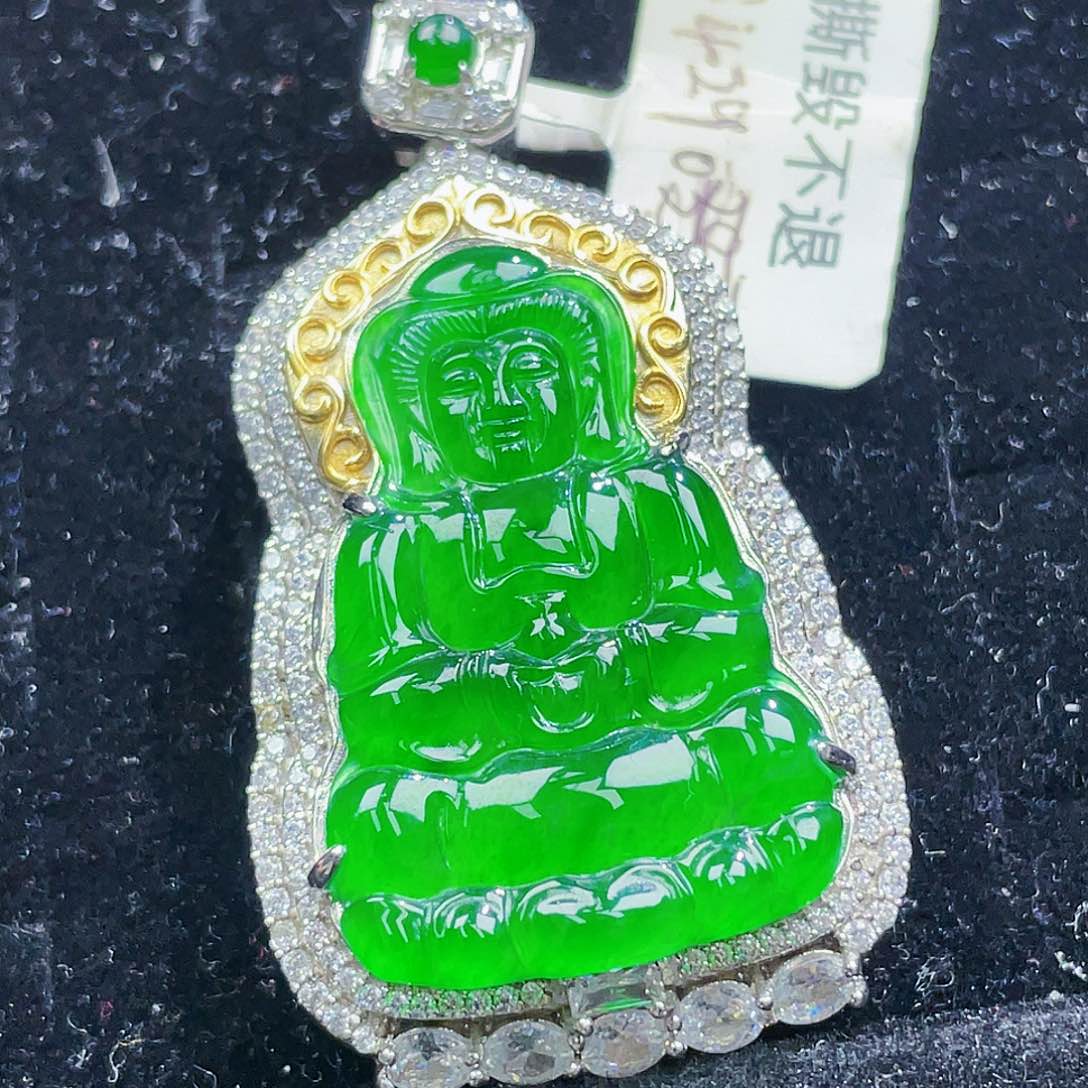 翡翠颈饰未镶嵌8，