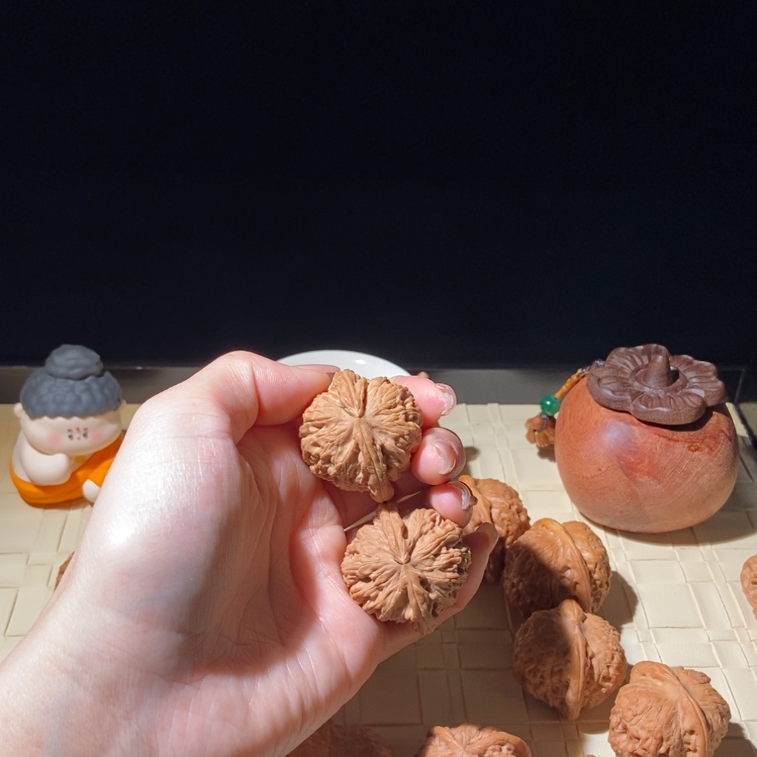 x***x吊坠文玩核桃白狮子37