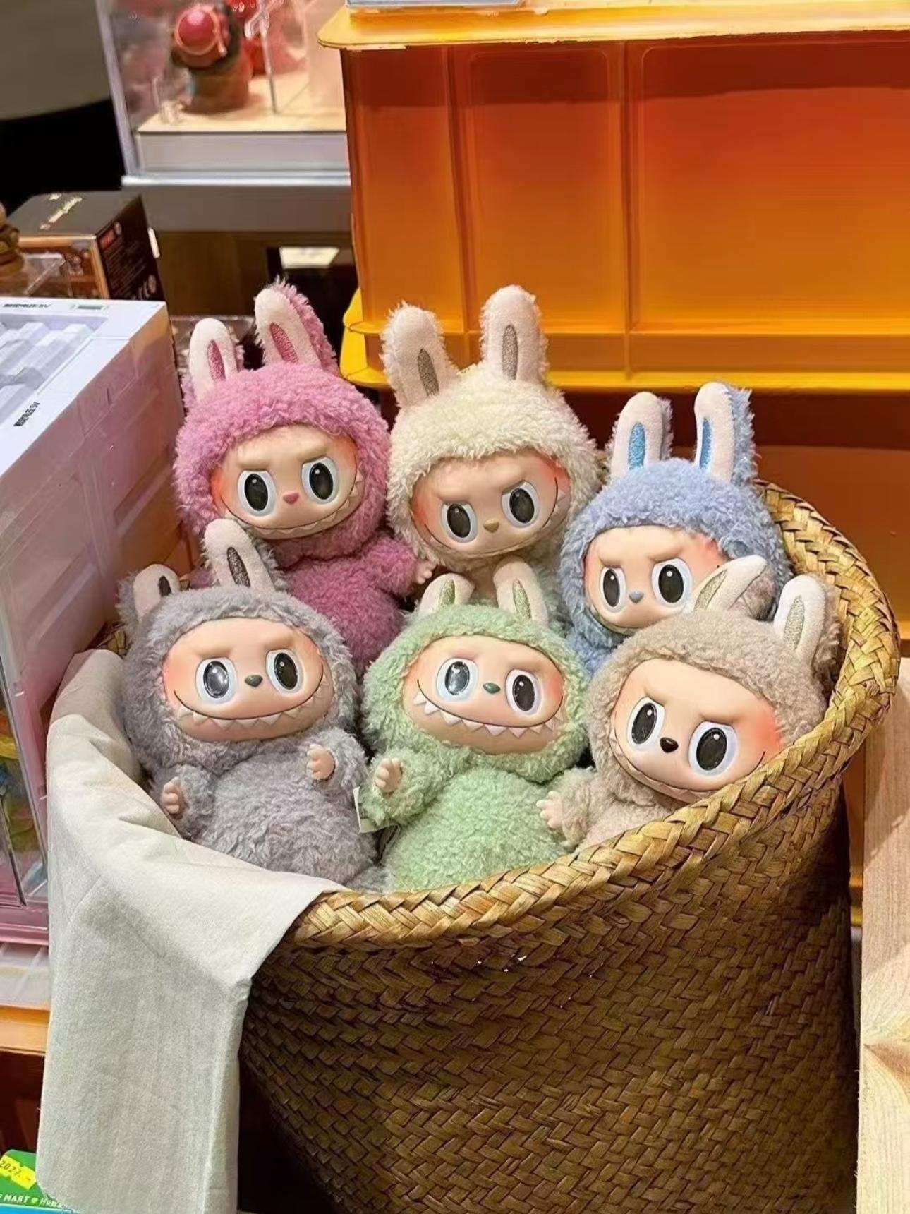 （国版）1.0标准款搪胶毛绒公仔潮玩创意礼物毛绒玩具卡通学生毛绒