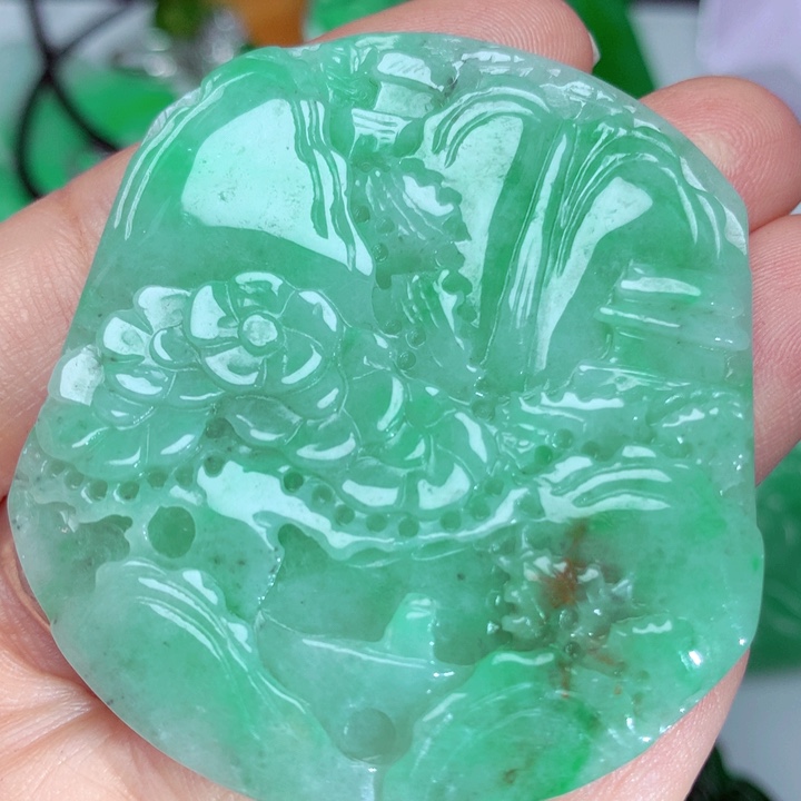 翡翠吊坠(不含链)未镶嵌