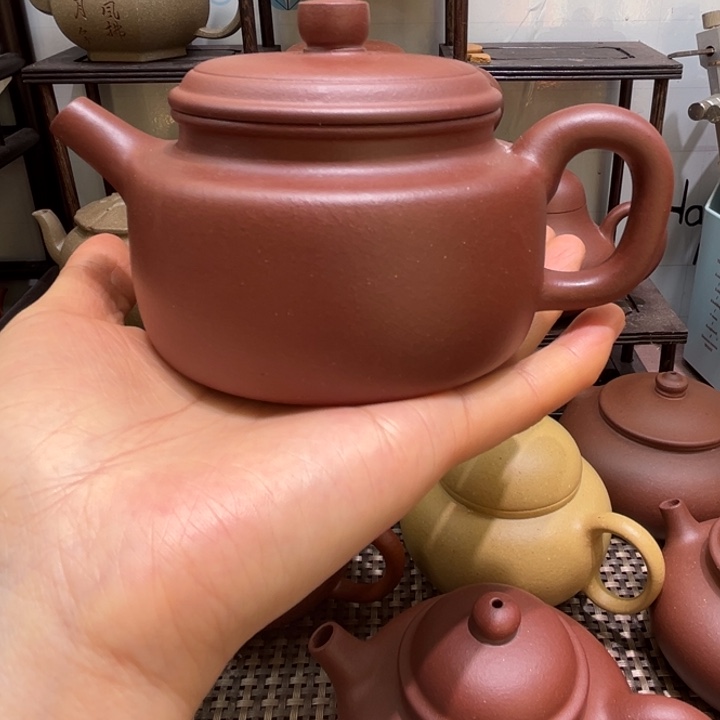 茶壶紫砂微瑕德钟260cc