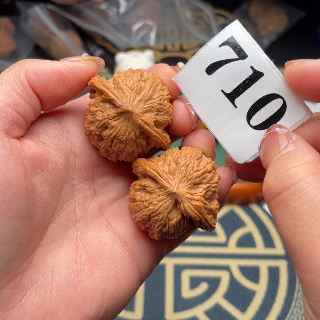 桃核把件38全品磨盘710号