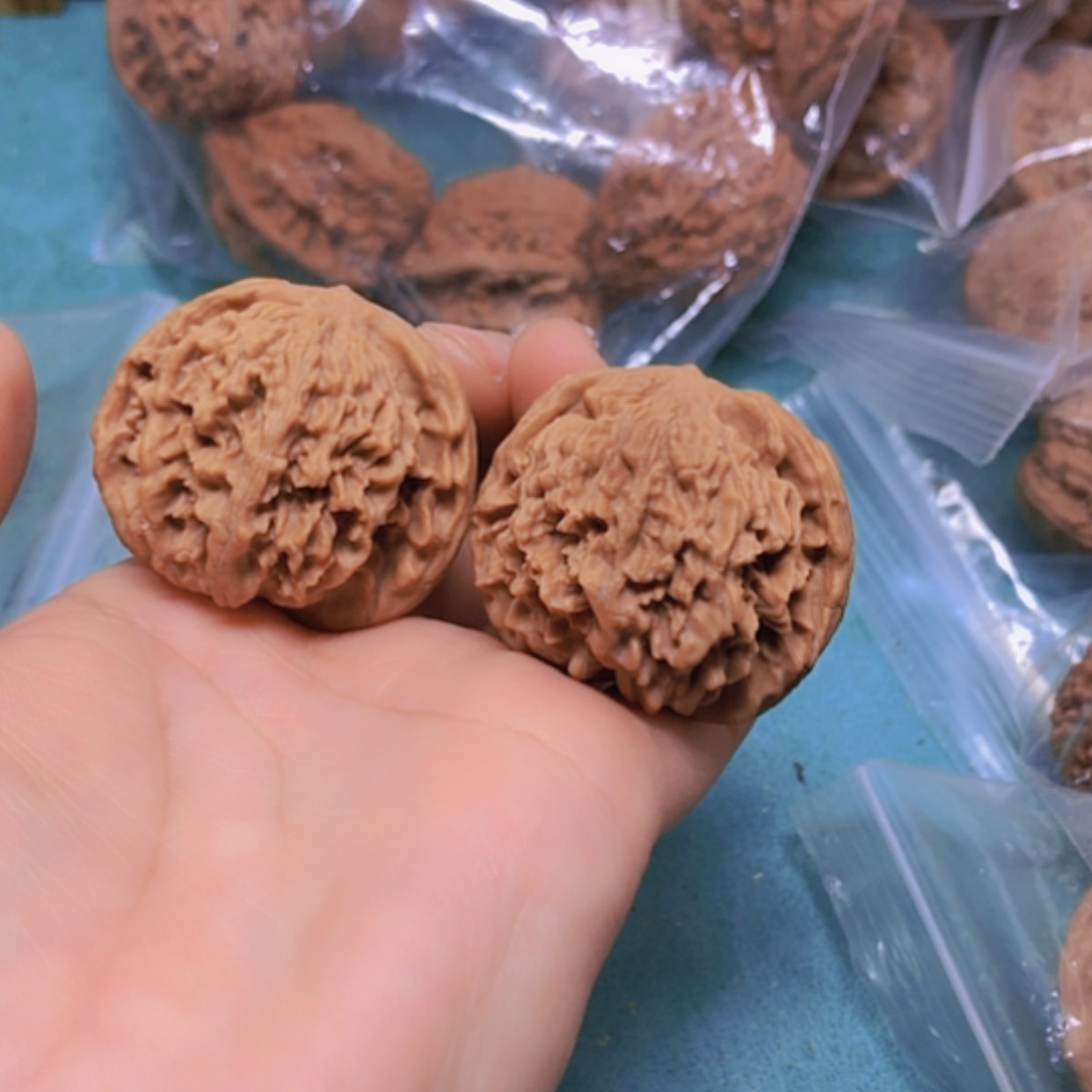 【闪购商品】把件核桃40皇冠狮子头修肚出油