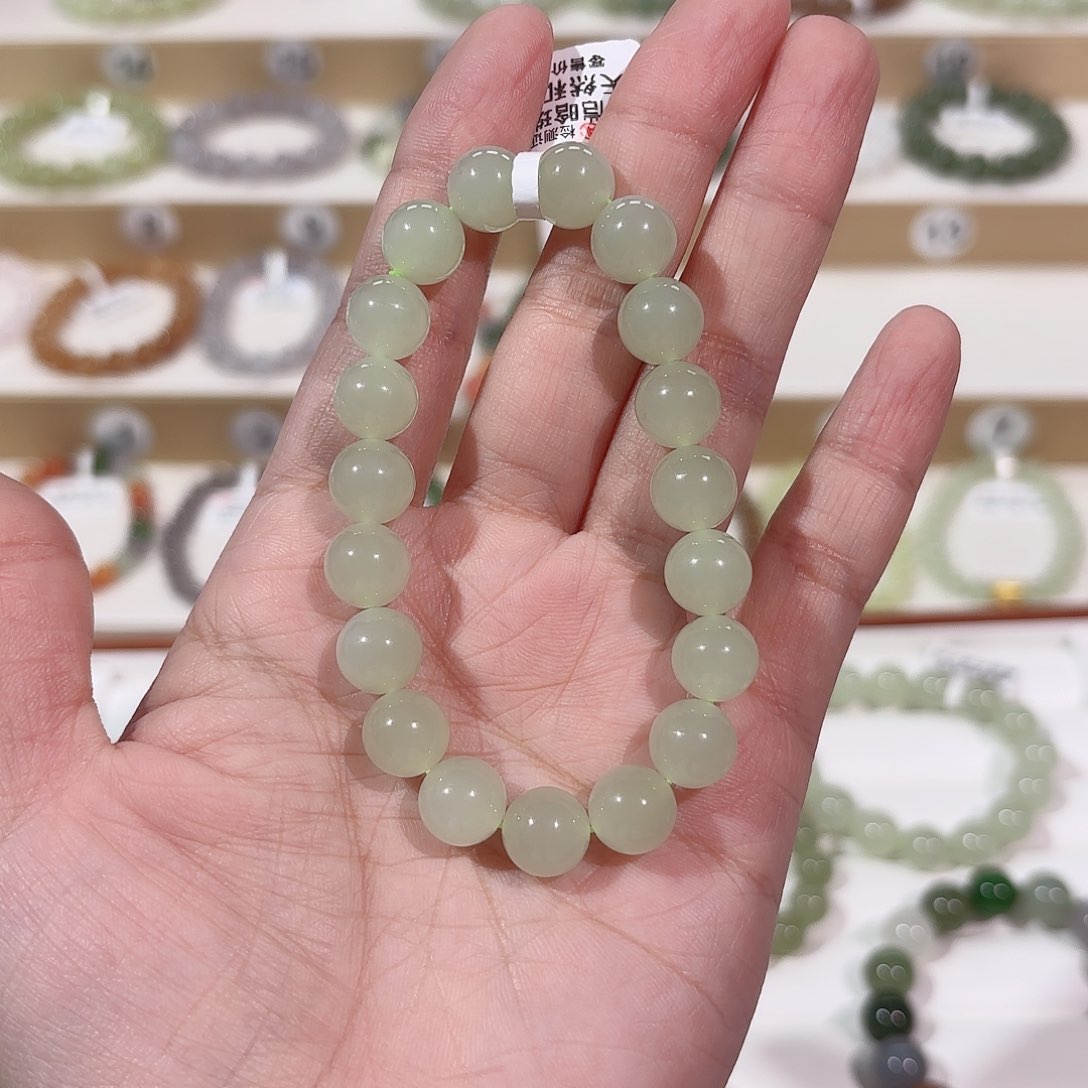 和田玉手链未镶嵌a