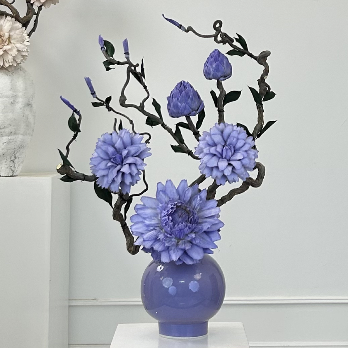 永生花，永生洋蓟龙枣枝4套，谨慎拍不退不换