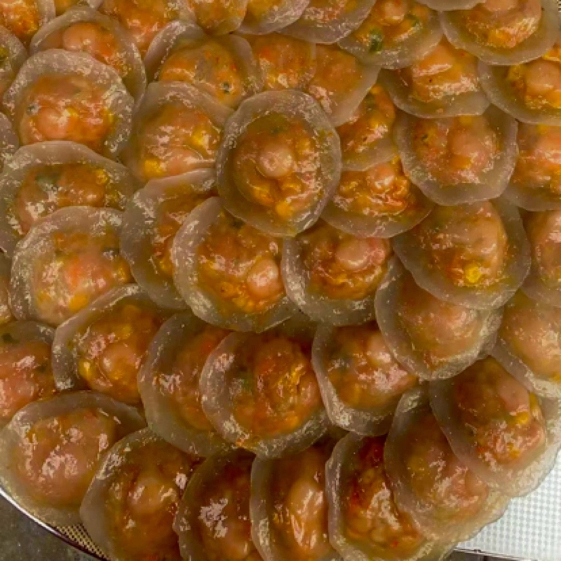 潮汕特产鲜虾薯粉包