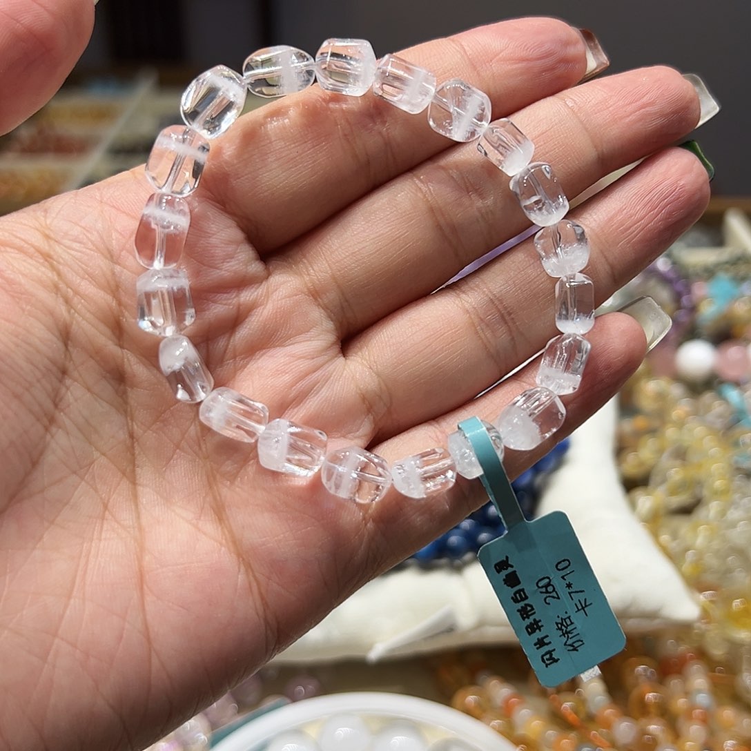 未镶嵌吊坠(不含链)水晶白幽灵拍三个数量