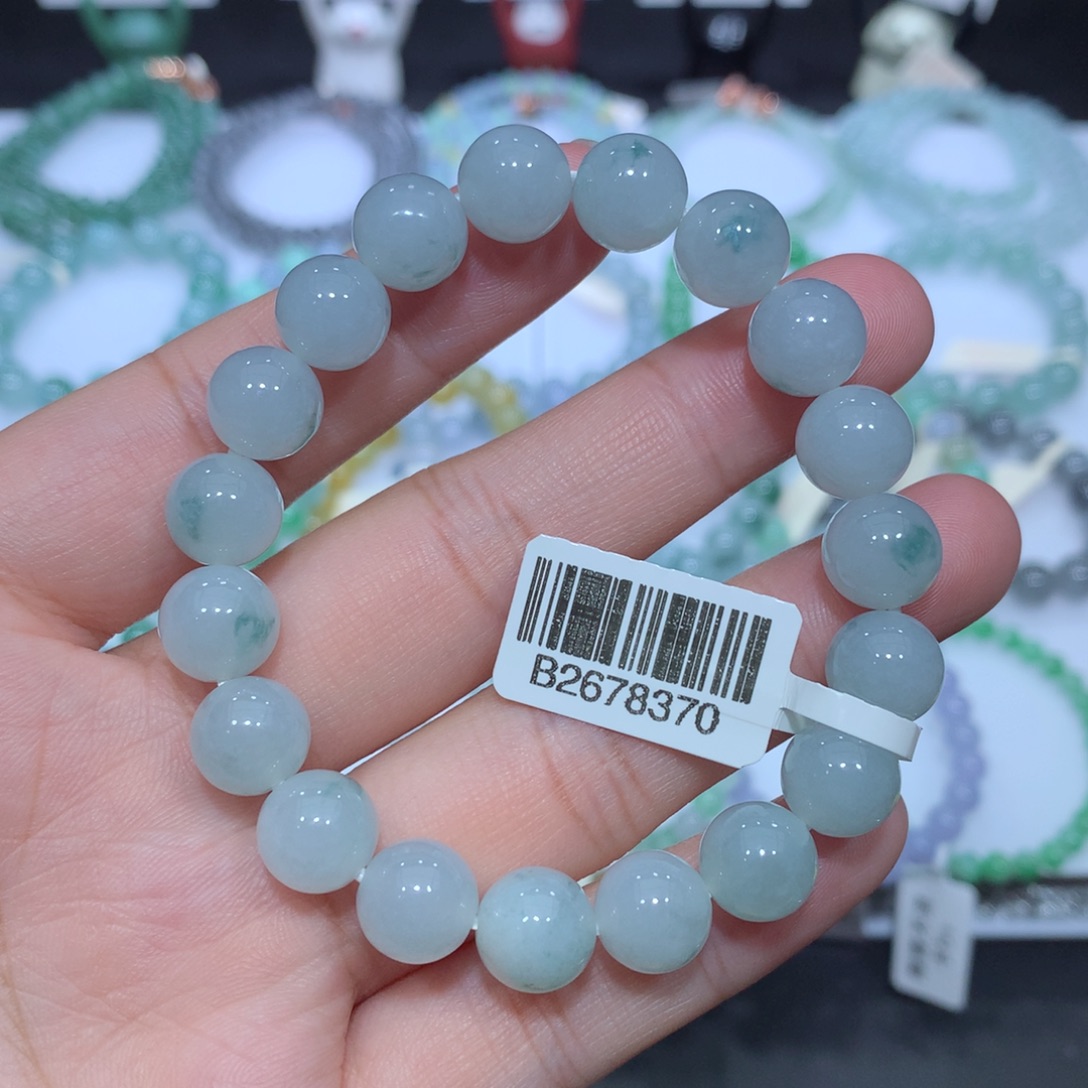 翡翠未镶嵌手串天然