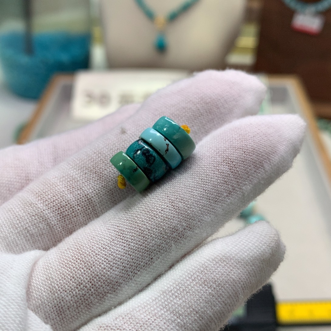 绿松石未镶嵌配饰