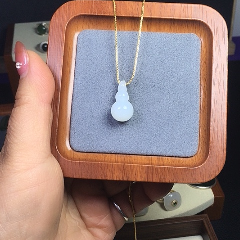 和田玉（白玉）银S925镀金镶嵌戒指