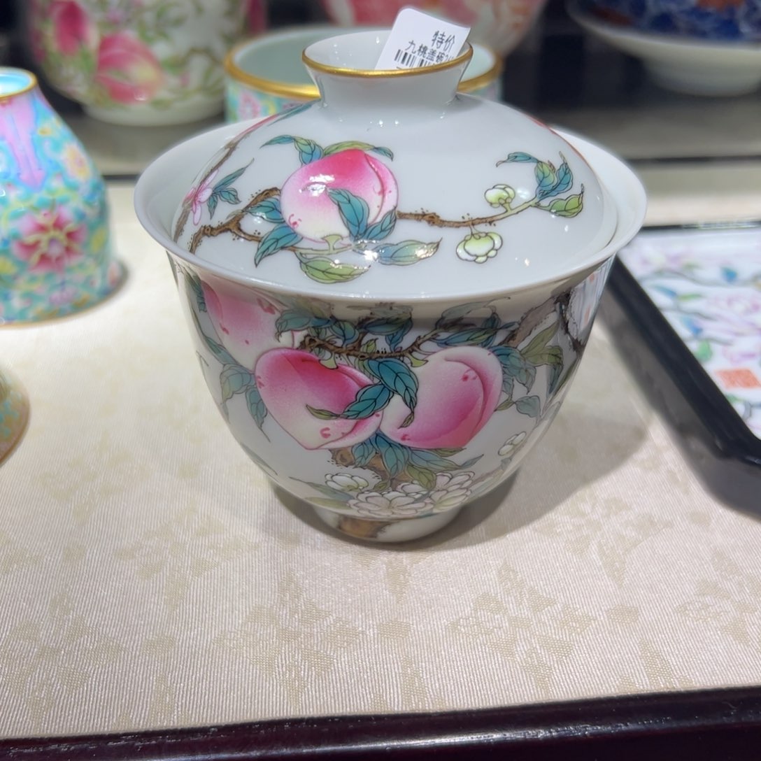 最****兹纯手工手绘 高端茶器