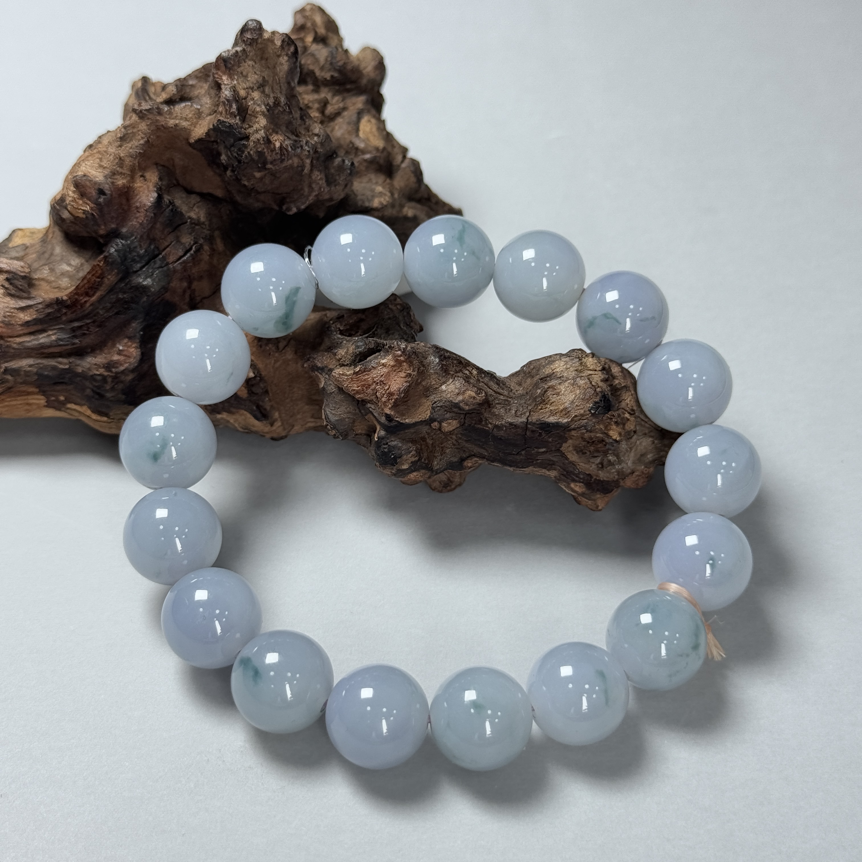 【诚翠拍品第一百二十二期午】翡翠115手串YXJ1004