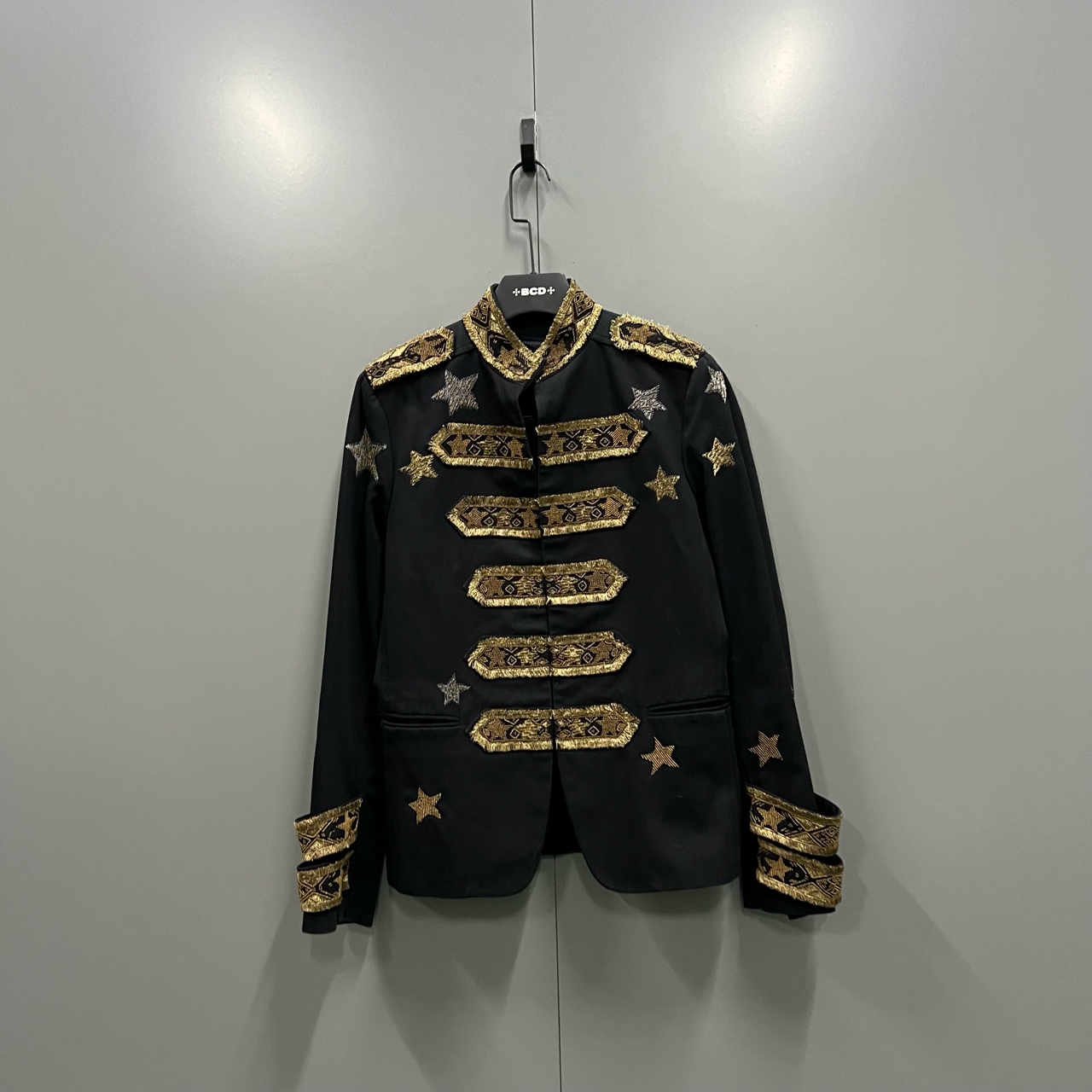 95新 Valentino/华伦天奴 （bb）204 星星系列 宫廷风刺绣外套 46码