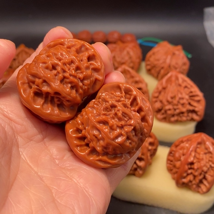 三***岗核桃手串/手链工艺核桃