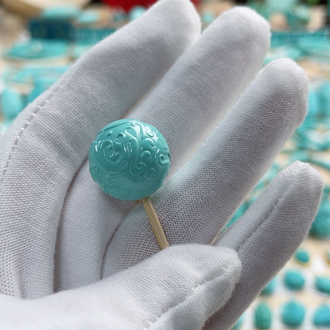 绿松石珠宝奇石未镶嵌