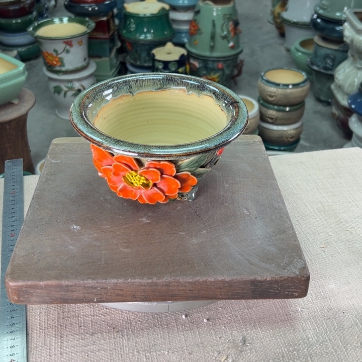 泳坤堂石湾盆陶瓷