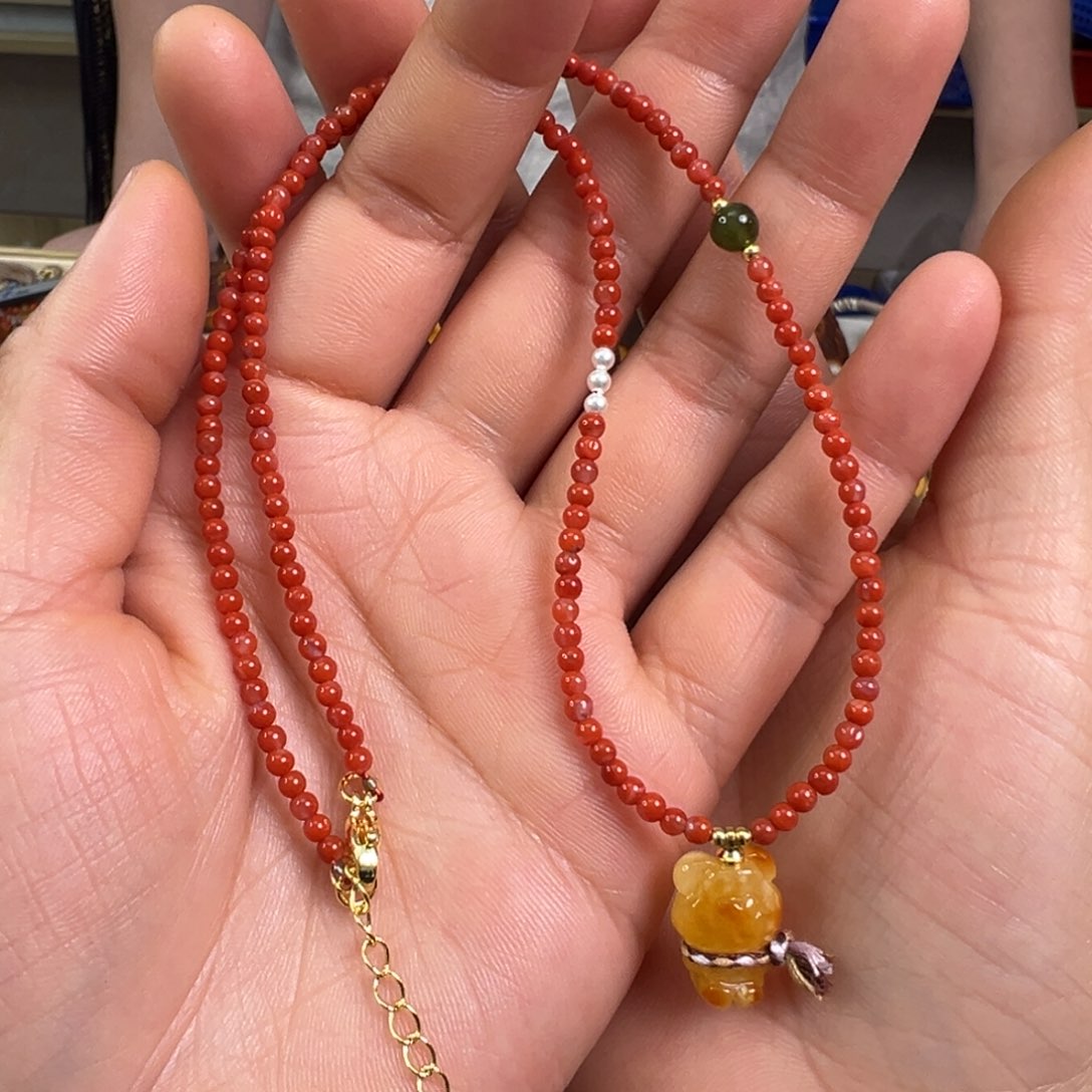 琥珀裸石未镶嵌蜜蜡