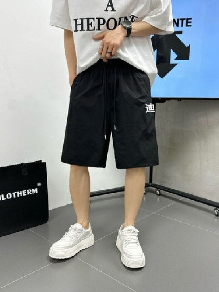 8【奥莱撤柜】迪家短裤 冰爽速干 运动时尚 {发正标}