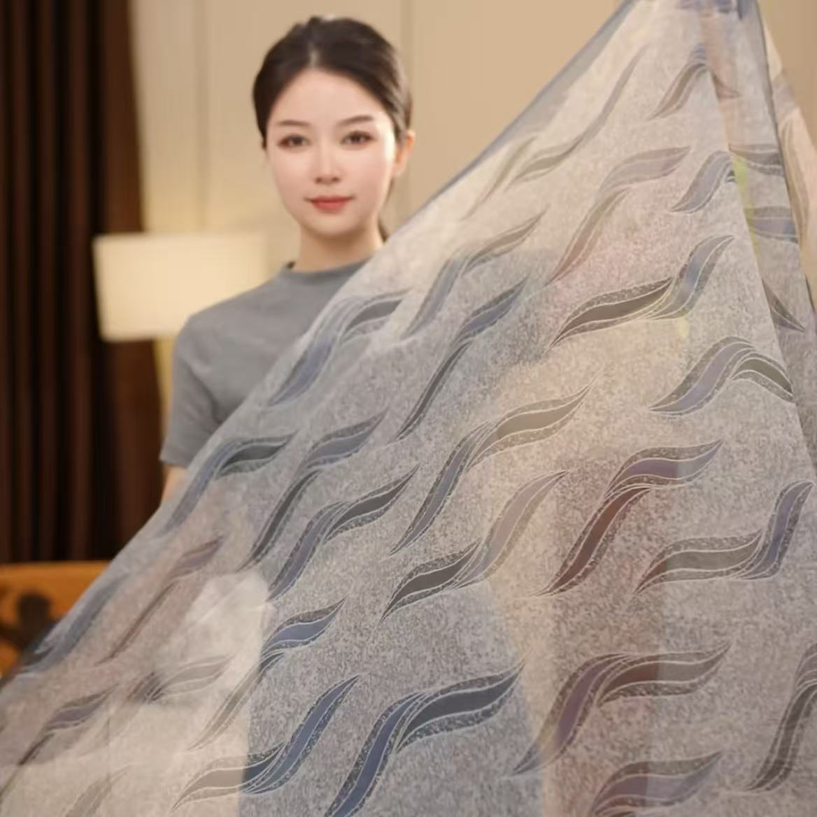 【夏日海风】180X130长款度假纱巾防晒披肩丝巾轻薄透遮阳沙滩巾