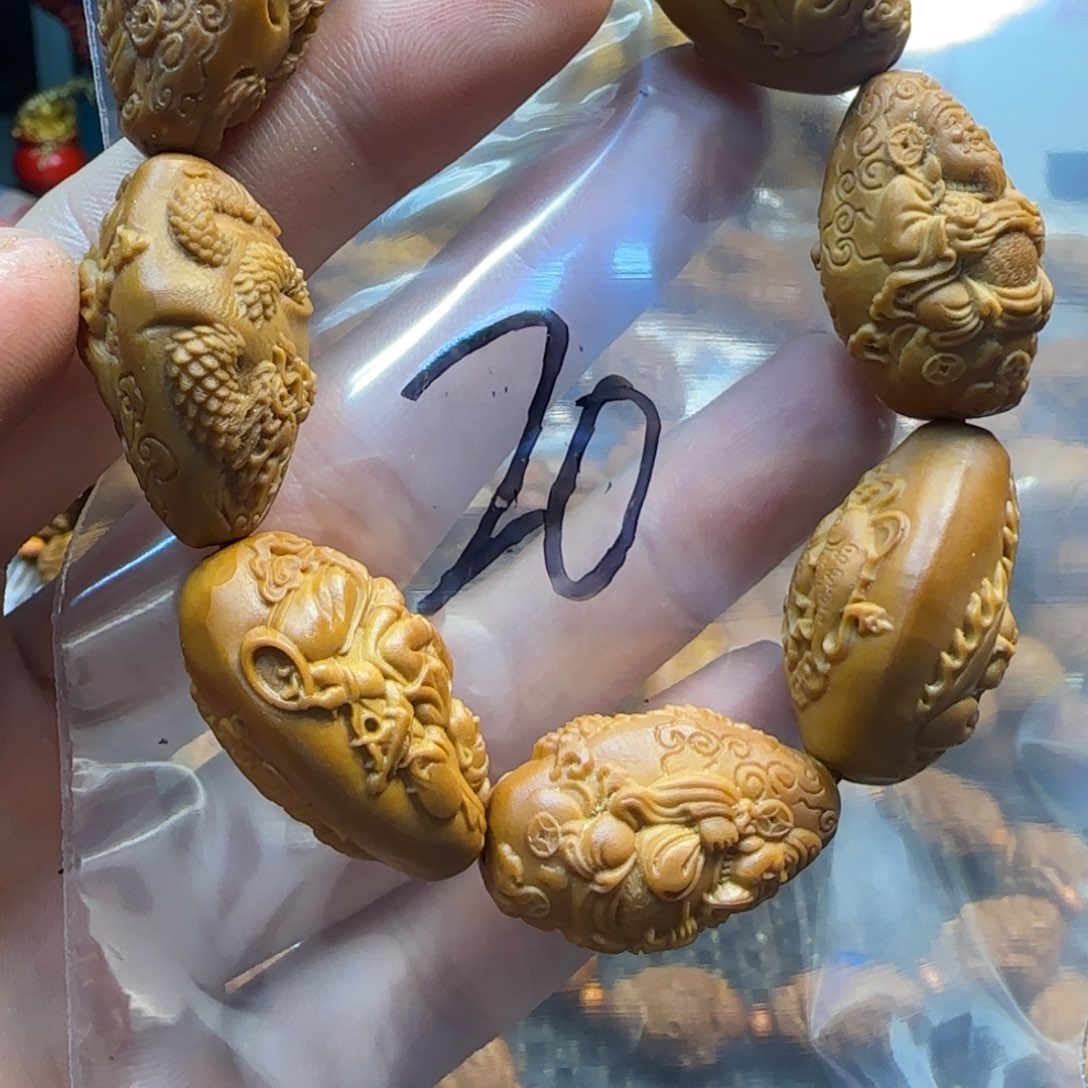 橄榄核手串/手链万**腾福利诗句