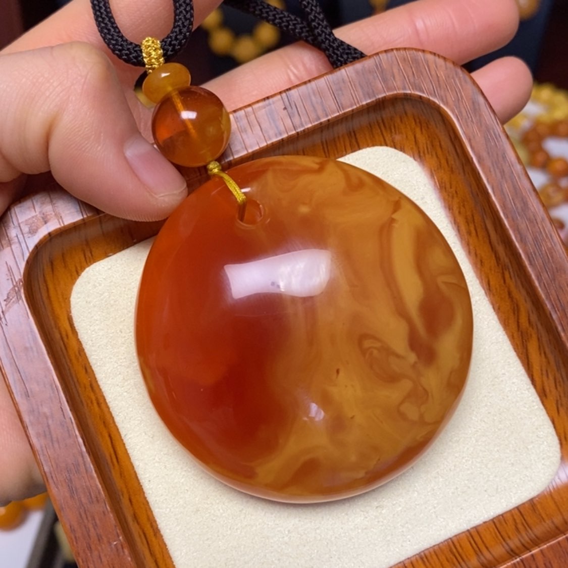 【闪购商品】蜜蜡颈饰未镶嵌项链