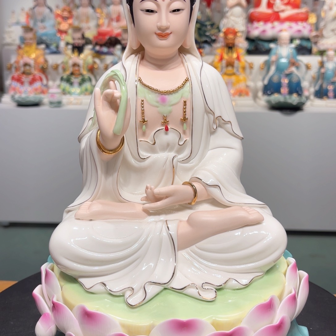 【闪购商品】摆件瓷摆件观音14吋