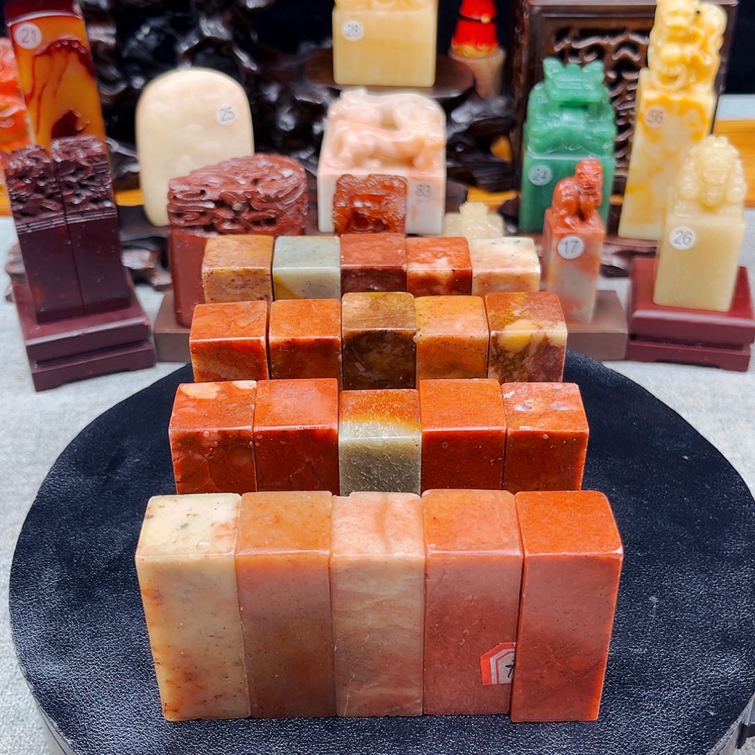 寿山石捡漏瑕疵品2*2