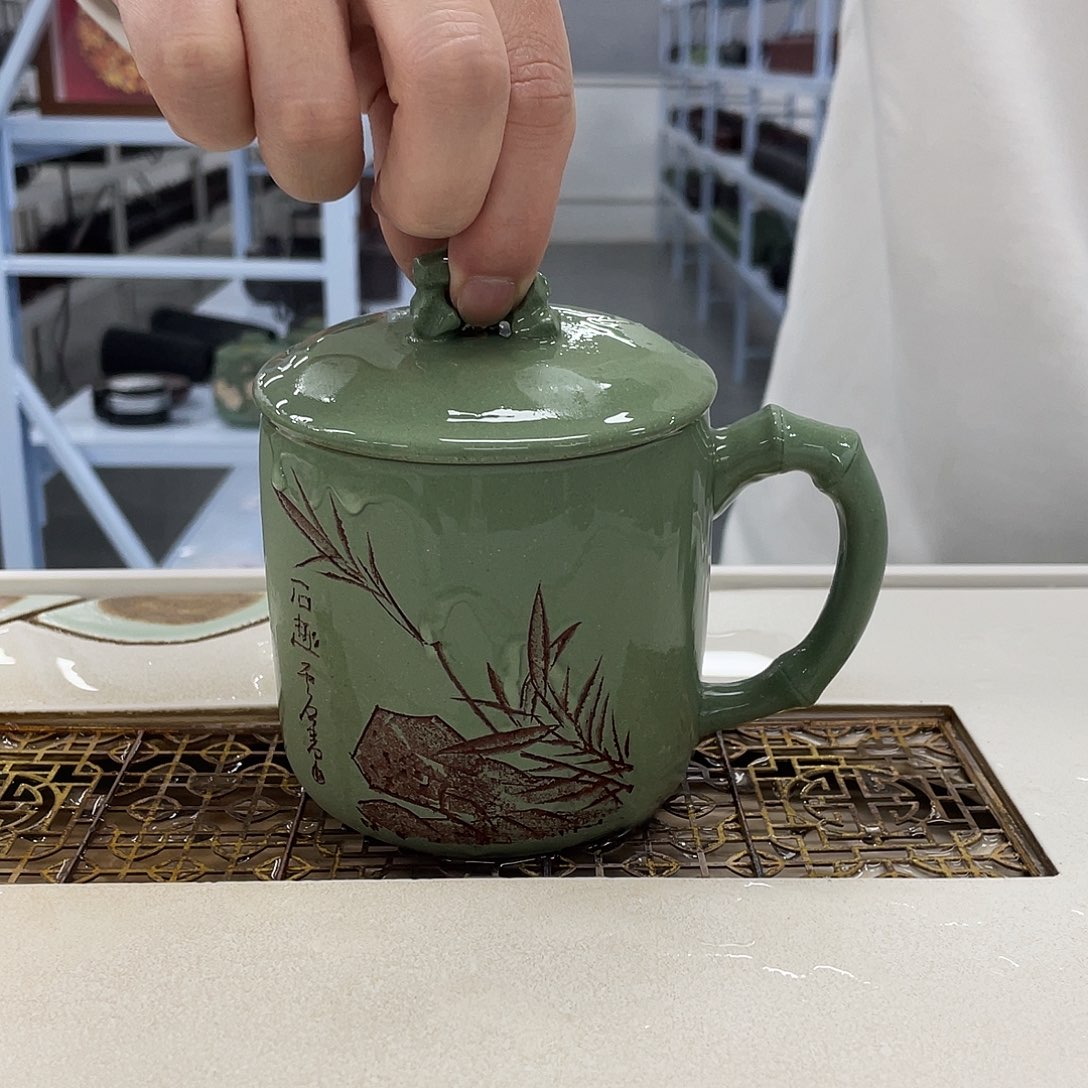 紫砂茶杯紫砂盖杯